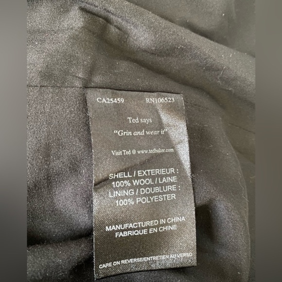 NWT Ted Baker Wool Skirt - Picture 7 of 7